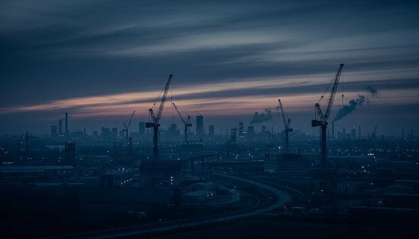 Industrial cityscape